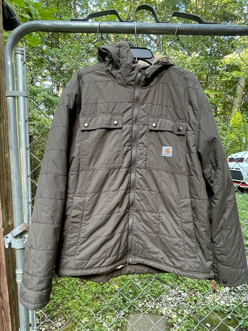 Carhartt Brookville Hooded Jacket Size Large
